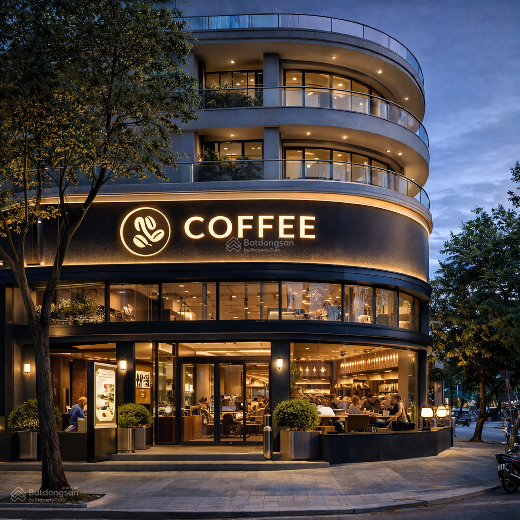 Cho thuê tòa nhà góc 2 mặt tiền vị trí vàng nhận diện thương hiệu đỉnh cao