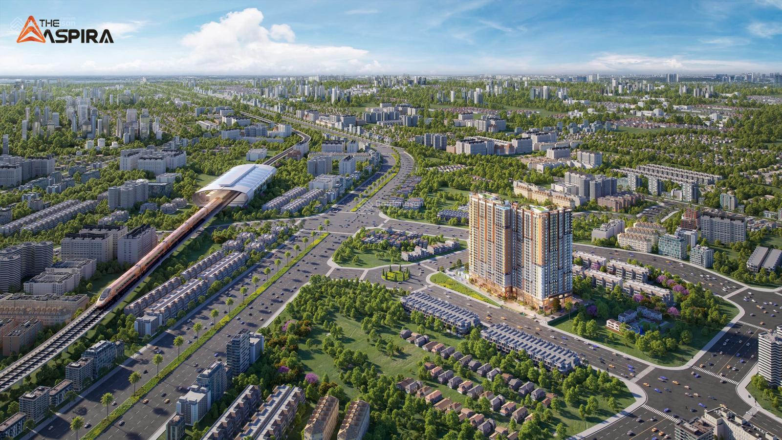 Dự án The Aspira liền kề tuyến METRO SỐ 1, Suối Tiền - Bình Dương, giá giai đoạn đầu, nhận nhà 2027