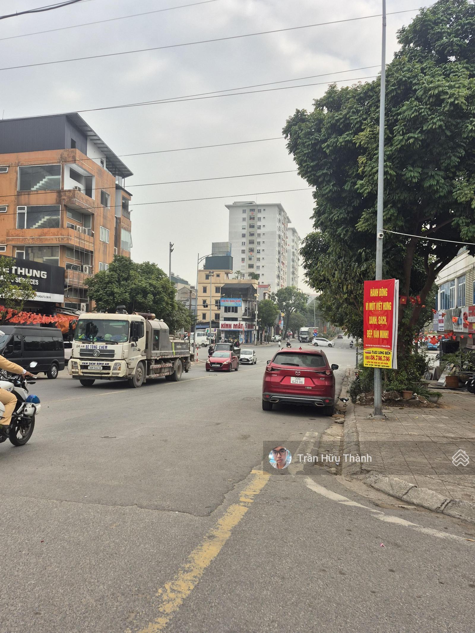 Nhà 2 mặt tiền gần 200m mặt phố Ngô Gia Tự - ngã tư Thượng Thanh. Đầu tư HOT nhất quận Long Biên