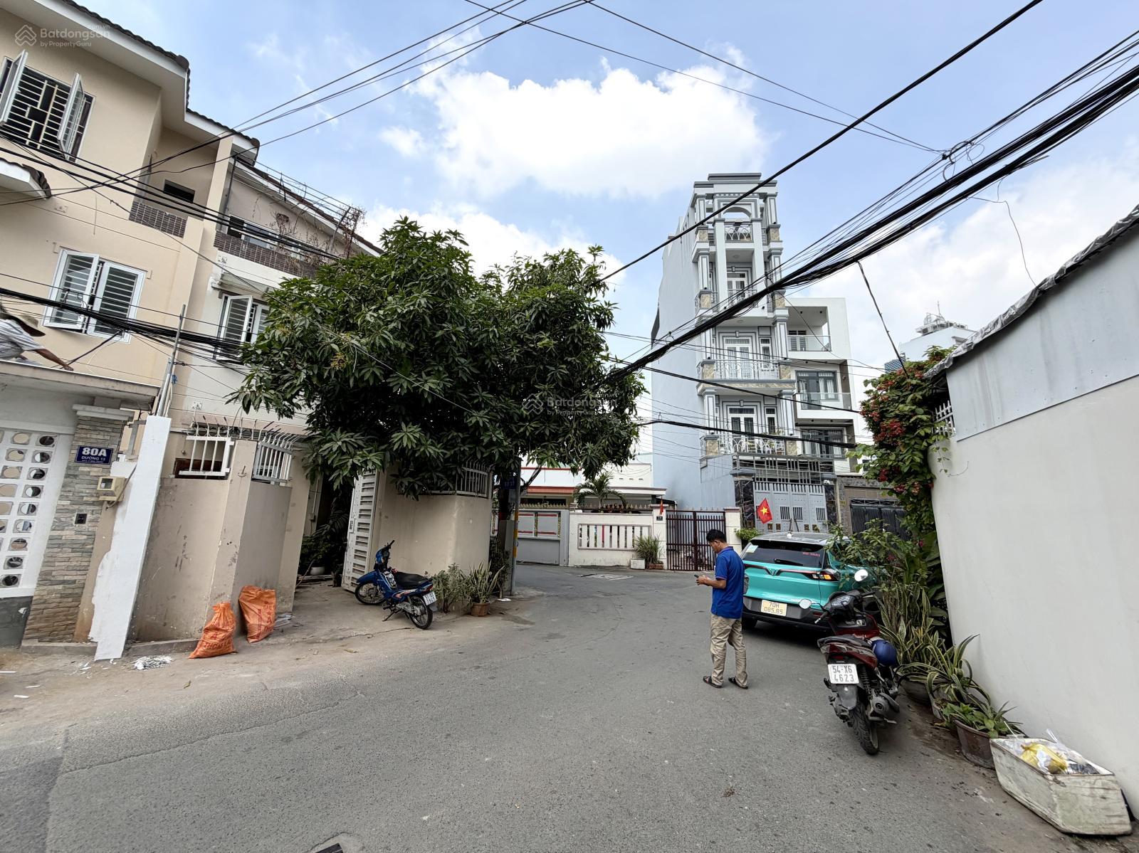 Bán nhà Hẻm xe hơi (6m) Đường số 13, Bình Trưng Tây, Q.2 | 52,1 m (4x13) 3 Tầng | Sổ Hồng hoàn công