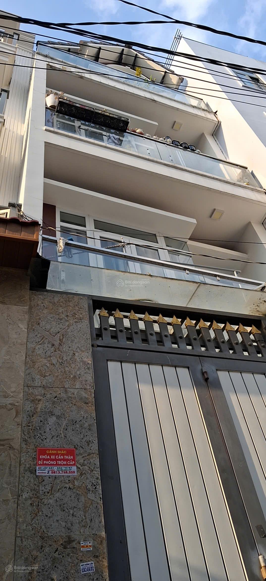 NHÀ ĐẸP KHU HIẾM NHÀ BÁN - HẺM XE HƠI - DT 4M X 16M - 4 TẦNG - DƯƠNG QUẢNG HÀM PHƯỜNG 6 GÒ VẤP