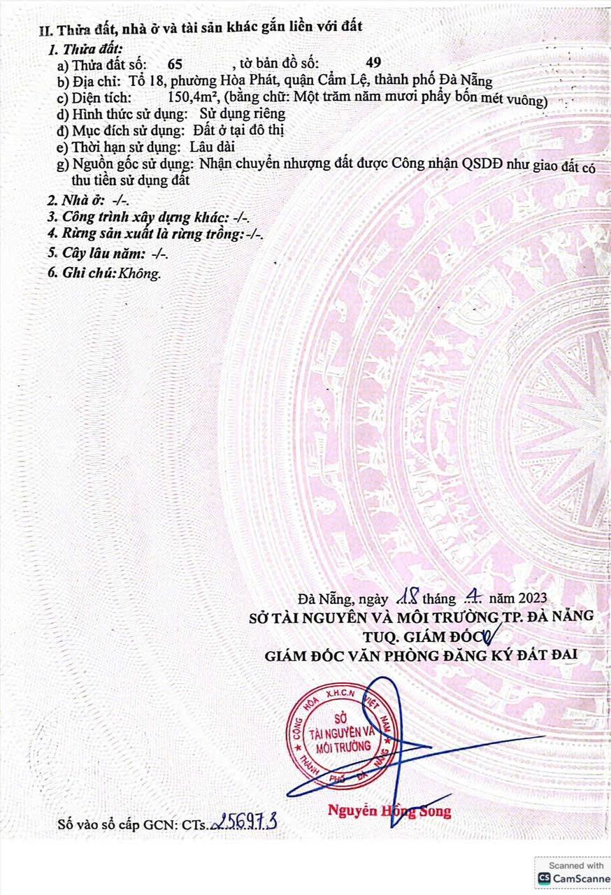 Bán nhà xưởng mặt tiền Tôn Đản 150m2 ngang 9,37m giá tốt