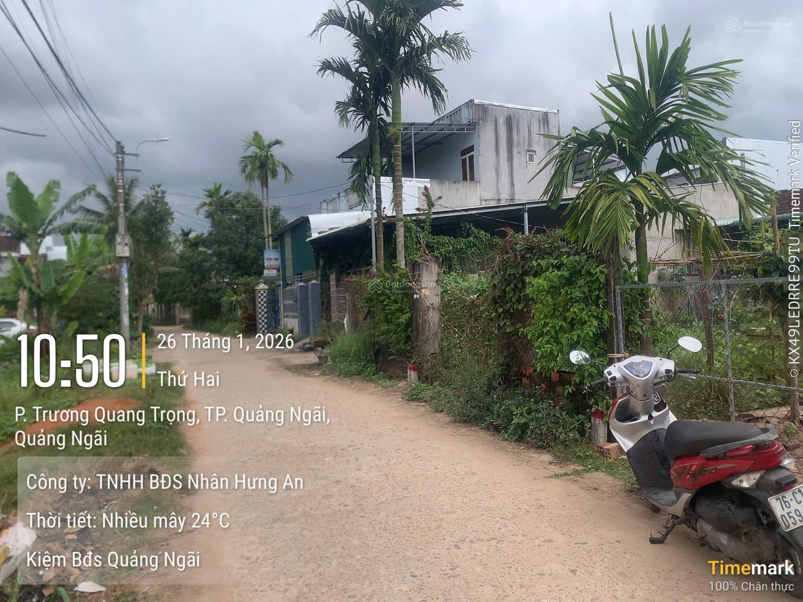 Đất giá tốt phường Trương Quang Trọng phù hợp ở thực, 76.7mv giá 570 triệu TL