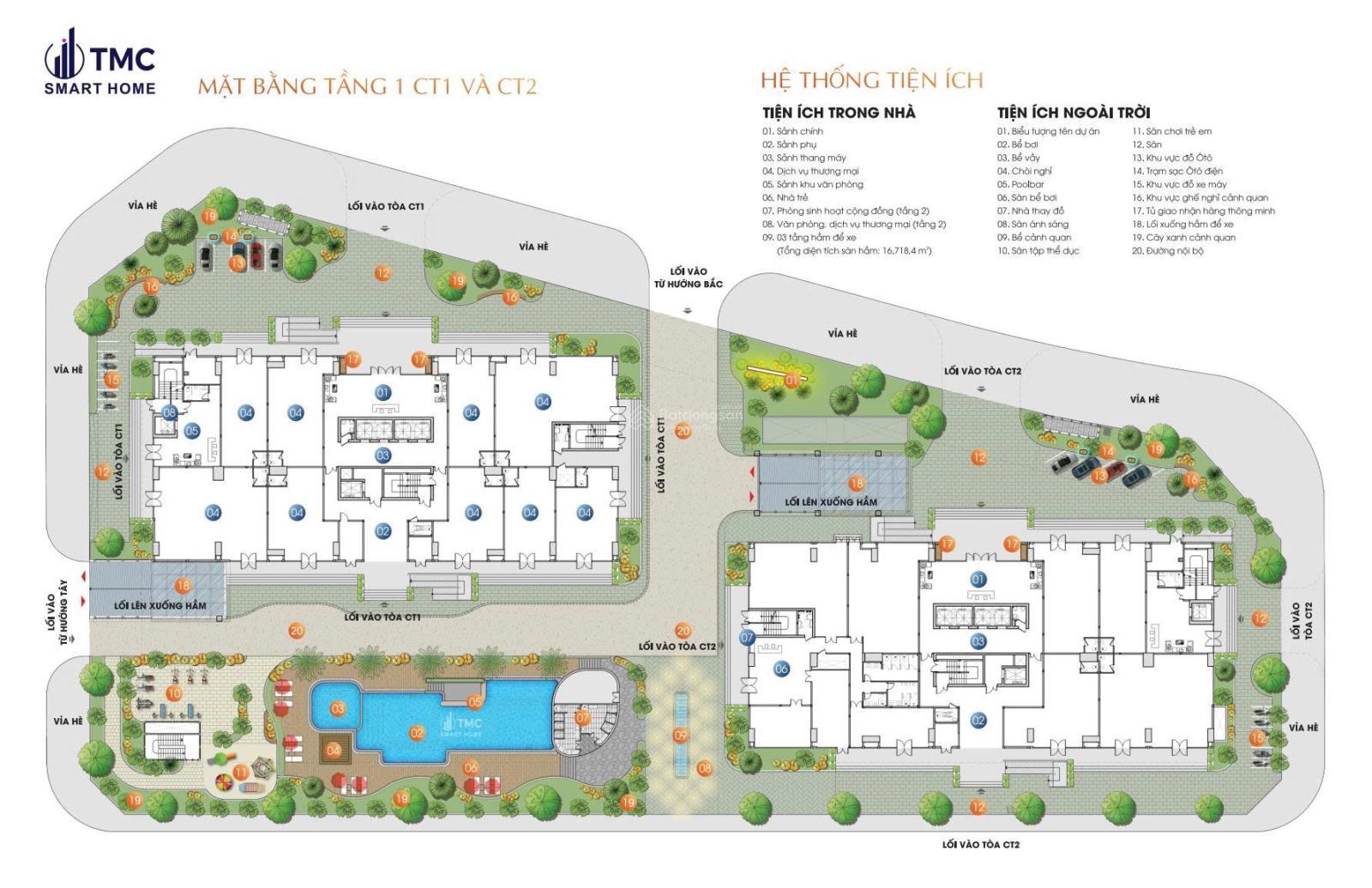 Hot Hot hot! Bán chung cưTMC SMART HOME ngay sát bệnh viện Phương Đông giá 8 tỷ/căn