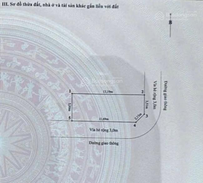 Lô góc siêu phẩm 64.8m2 khu A51 Hồ Sen