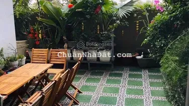 Bán nhanh căn hộ sân vườn 100m2 2pn 2wc có vườn rộng cho khách trồng cây nuôi cá