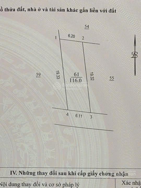 Bán Đất tại Hoàng Liên, Liên Mạc, Bắc Từ Liêm, Hà Nội, 17,04 tỷ, 116m2, mặt tiền hơn 6m, nở hậu