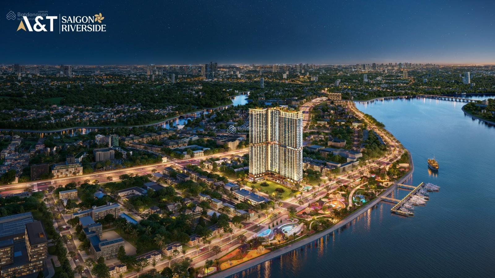 Chính chủ bán căn 2PN2WC view sông view thành phố mới