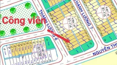 HIẾM LÔ GẦN CÔNG VIÊN THANH LƯƠNG 6 HOÀ XUÂN ĐƯỜNG 7.5M KO CỐNG TRỤ GIÁ 6TY150 RẺ NHẤT THỊ TRƯỜNG