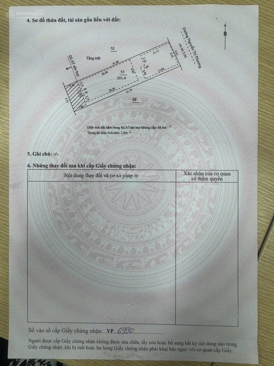 Nhà 3 tầng Mặt tiền Nguyễn Tri Phương đối diện công viên 29/3 , gần Sân Bay