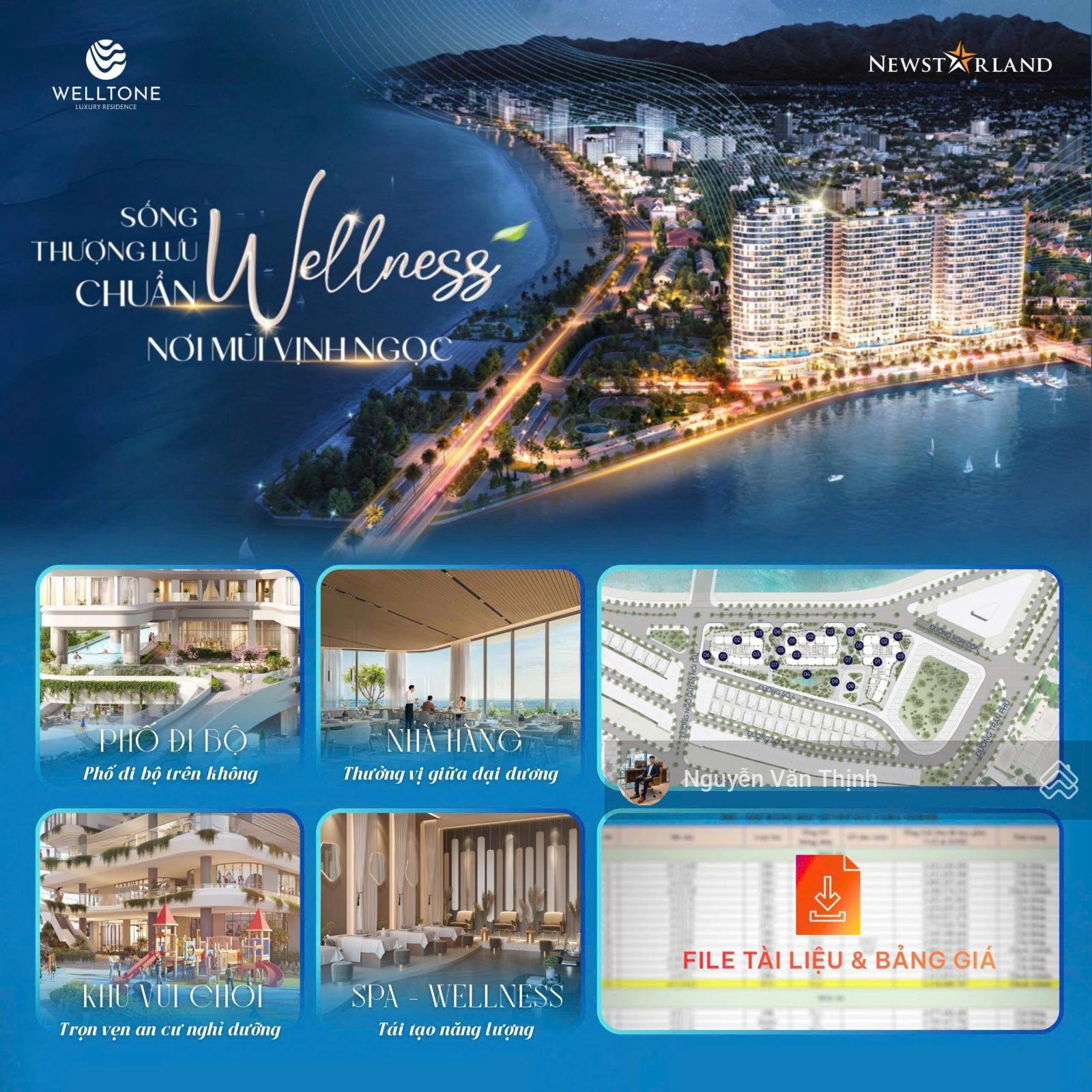 Căn hộ nghỉ dưỡng cao cấp mặt biển Trần Phú duy nhất sở hữu lâu dài Welltone Luxury