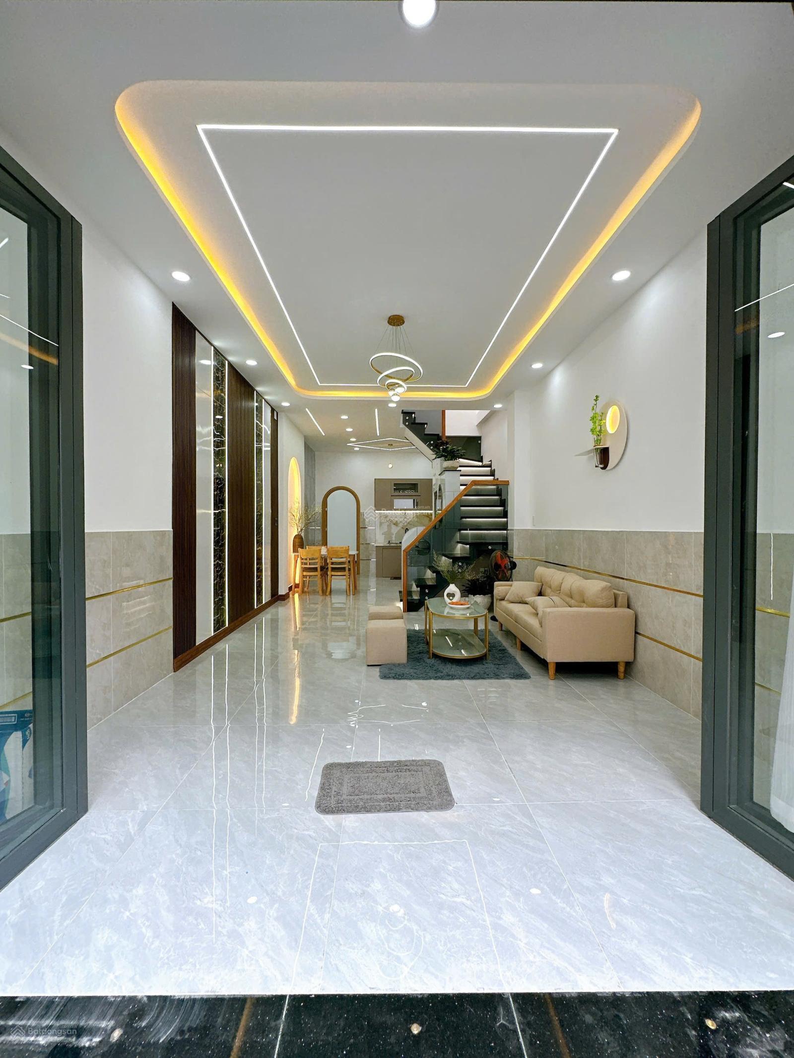 Bán nhà mới 4x14m 1 trệt 1 lầu 3PN 3WC hẻm xe hơi đường số 12