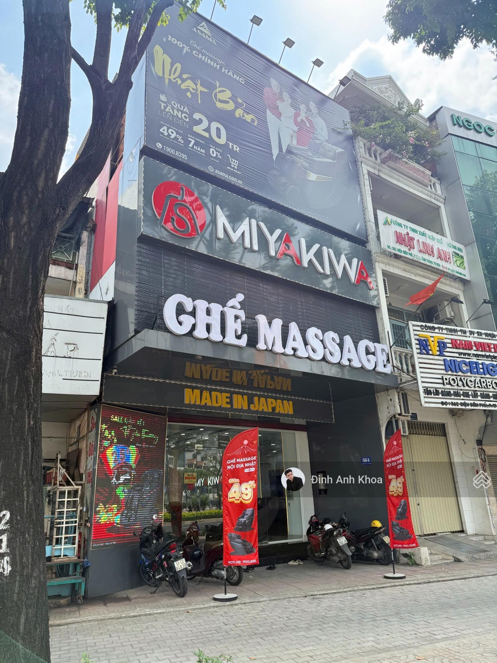 Siêu vị trí giá tốt! Chủ cần bán nhà mặt tiền đường Điện Biên Phủ P17 Bình Thạnh. DT: 6,8x19m 32 tỷ