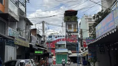 Mặt tiền Nguyễn Nhữ Lãm quận tân phú 3,4 x 11,5m trệt, 1 lầu lửng/ khu phố ăn uống đông đúc