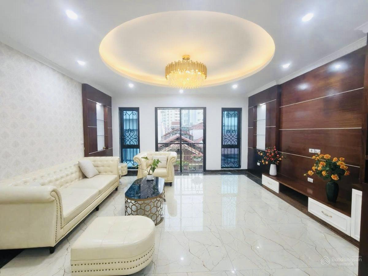 Hiếm Phố Víp Trung Kính - Mạc Thái Tổ 75m2 7 Tầng Thang Máy MT: 5.2m Thông Sàn Vỉa Hè, Giá: 42.9 Tỷ