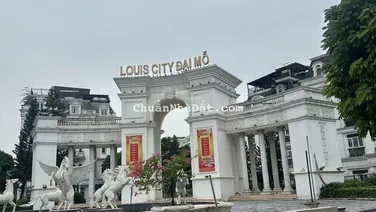 Bán nhà Louis Đại Mỗ 110m2 5 tầng Mặt Tiền 5.2m Hơn 28 tỷ View Công Viên ôtô tráh Vỉa Hè 0976 052 ***