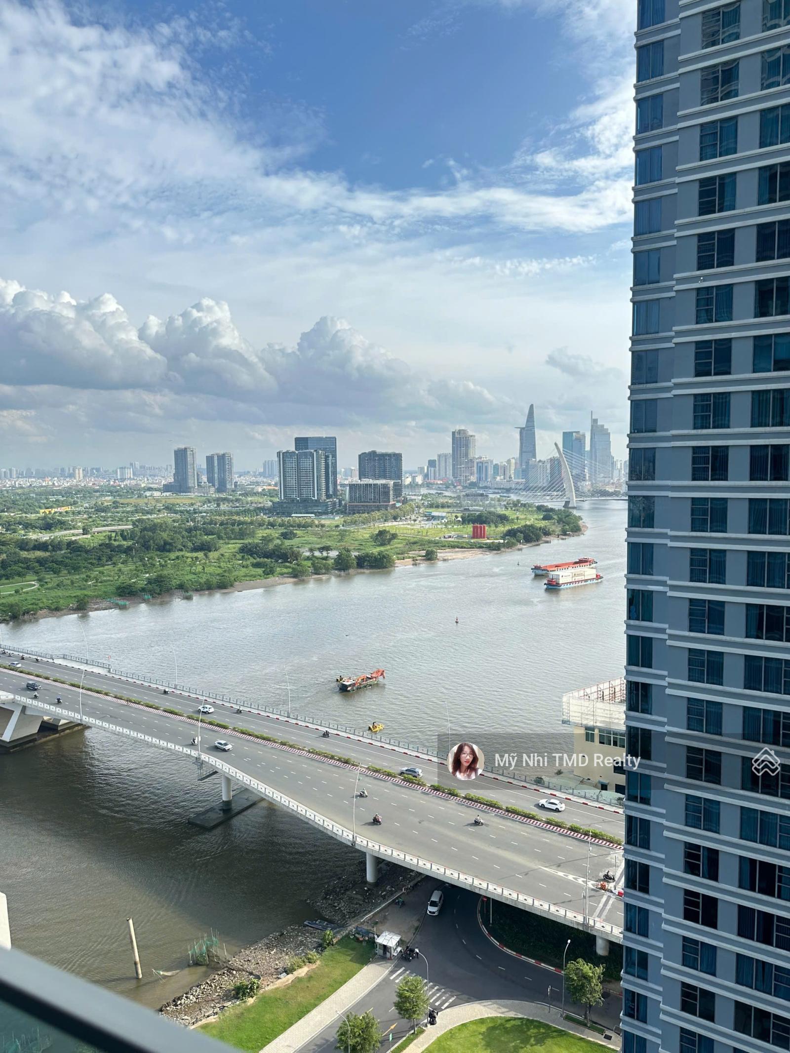 Cho Thuê Sunwah Pearl 2PN (GH-10) - Căn 2PN View Đẹp Nhất Sunwah - View Sông + Bán Đảo Thủ Thiêm
