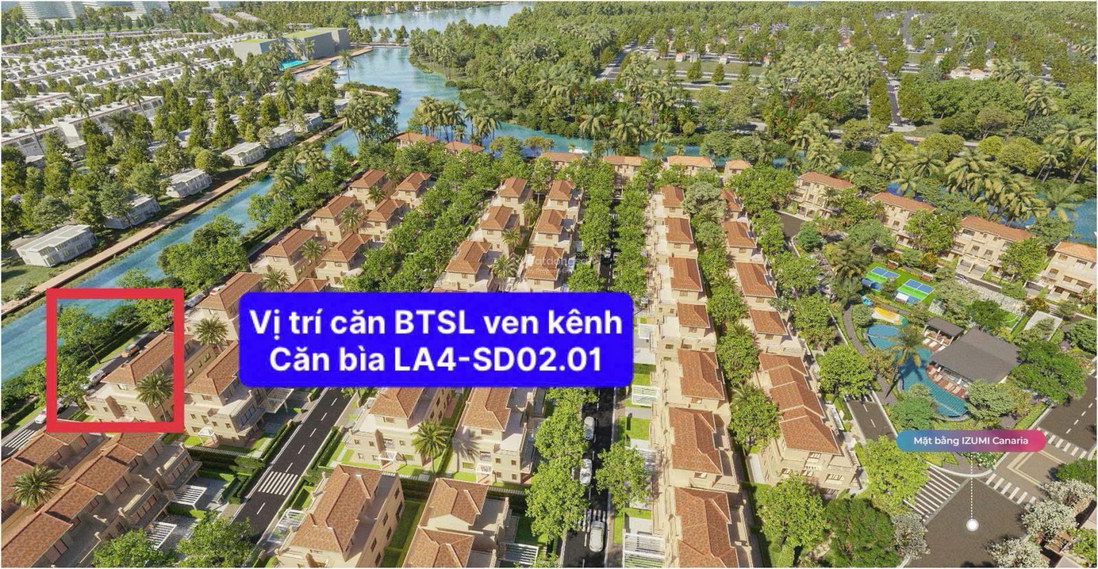 Sở hữu căn bìa Biệt thự song lập ven kênh đắt giá Canaria, Izumi City-Lộ trình thanh toán chi tiết