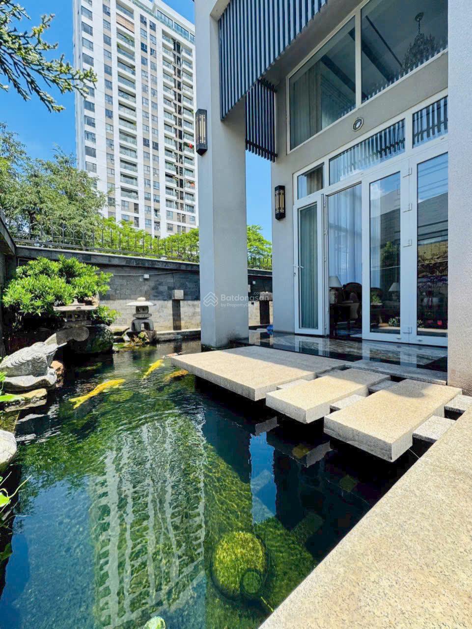 Biệt thự Giảm 6 Tỷ | Villa Thủ Thiêm Quận 2 | 20m x 23m = 466.8m² | Giá 106 Tỷ | Thuê 200 Tr