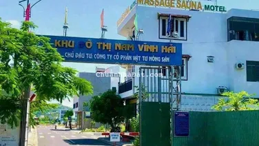 BÁN LÔ ĐẤT ĐẸP KĐT NAM VĨNH HẢI - HƯỚNG NAM - 102,5M2 NGANG 5M - GIÁ 42 TRIỆU/M2