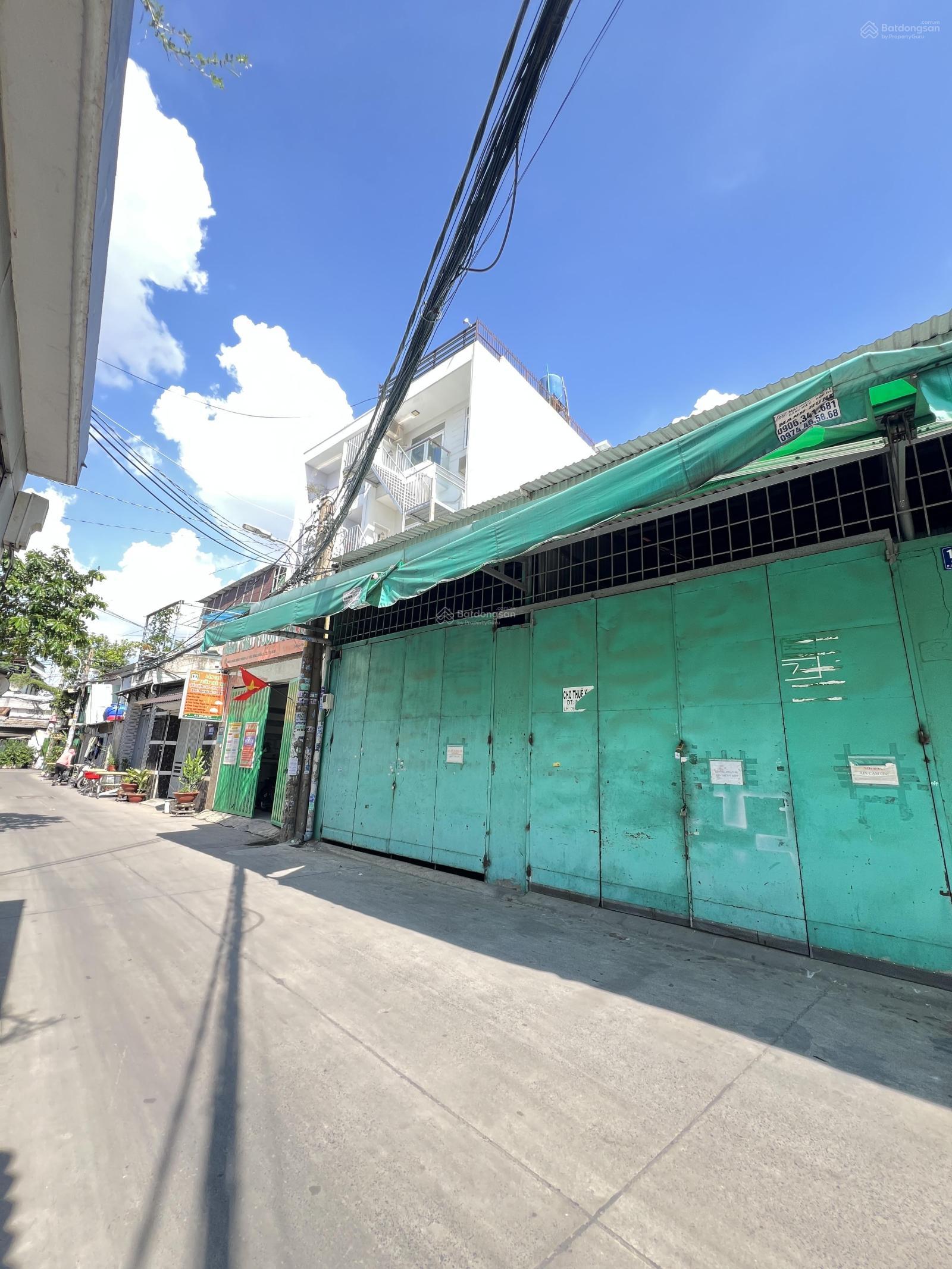 Cho thuê kho ĐHT02 hẻm xe tải thông