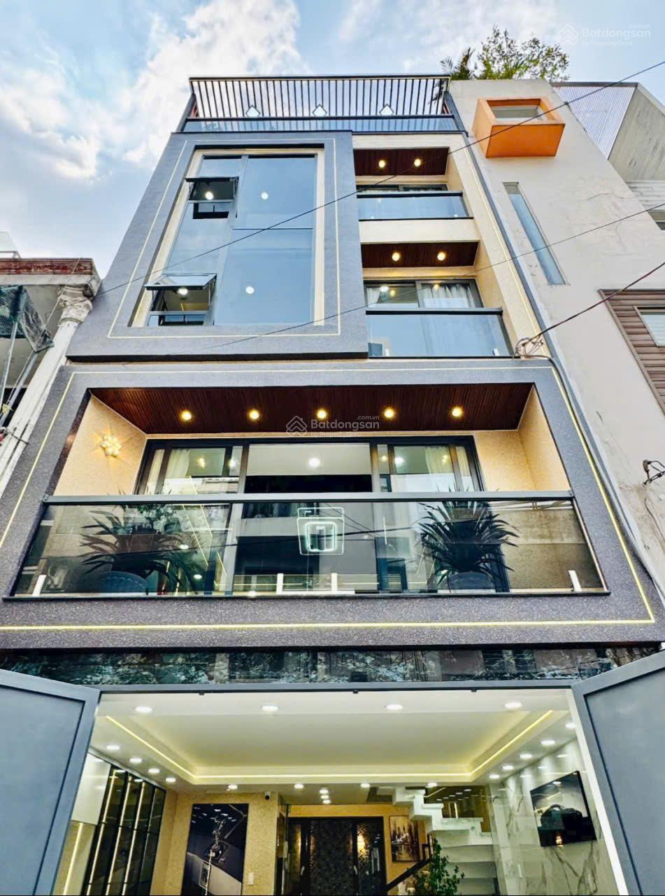 Siêu Phẩm Hẻm Thông 8m_ Lê Văn Thọ, Phường 9: 5mx12m _4 Lầu, 4 Phòng__5wc _Thang Máy__