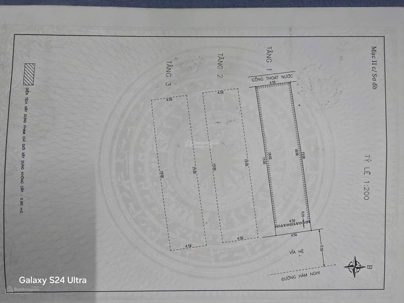 Chính chủ cần bán nhanh 171m2 ngang 9m cặp Hàm Nghi đắc địa.