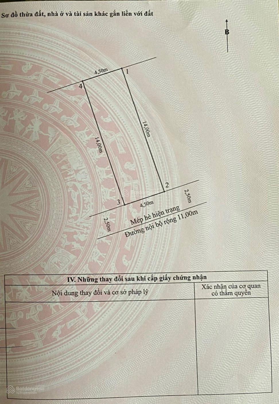 Bán đất lô 63m2 TĐC Cây Đa, Văn Cao