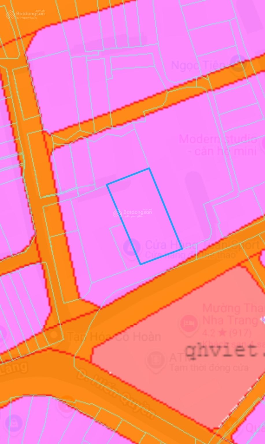 [ Mặt tiền Dương Hiến Quyền _ sát Mường Thanh Ba Làng ] đi ra biển Ba Làng : 200m.  Giá: 110tr/m²