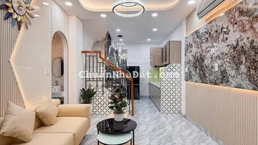 Nhà 3 tầng Kế Mặt tiền Hoàng Văn Thụ p9 Phú Nhuận DT 4x7,2m, 28m2 đất , trệt 2 lầu, 3 phòng ngủ