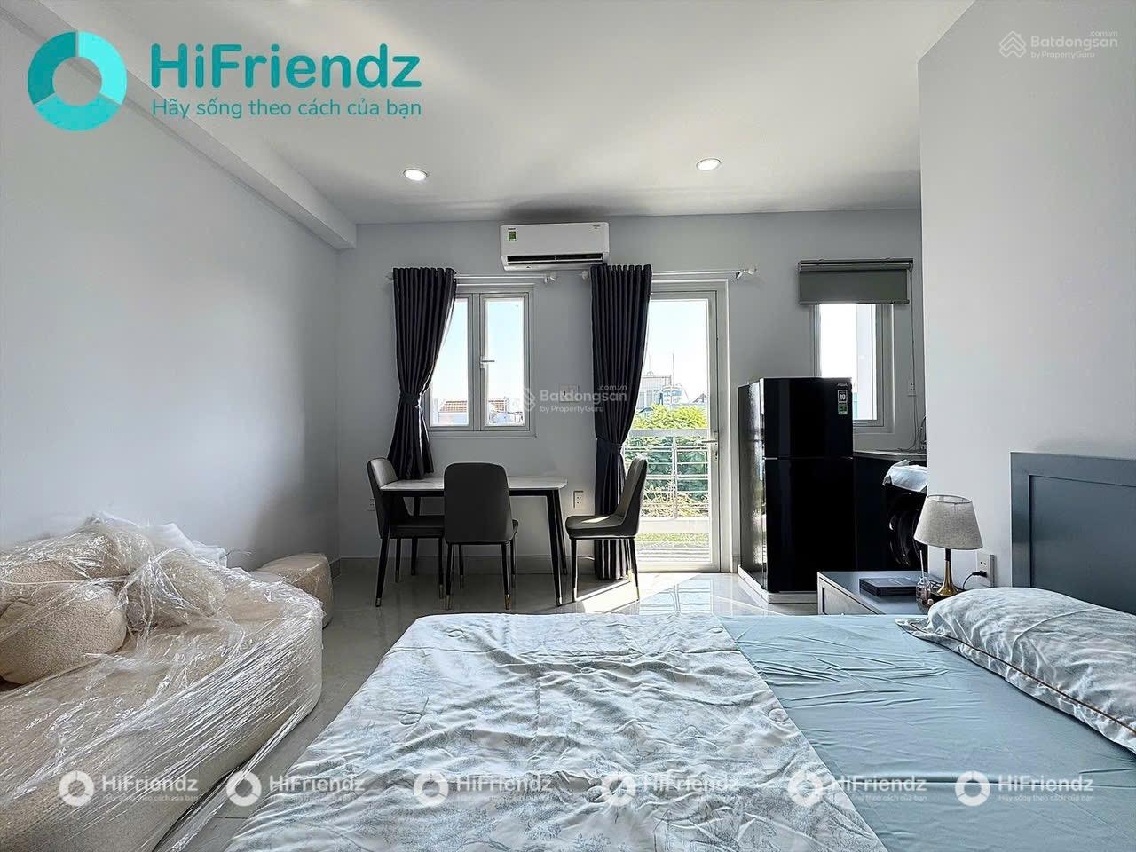 Căn hộ mới xây, ban công lớn - gần ĐH Văn Lang, IUH - đầy đủ nội thất, tiện nghi