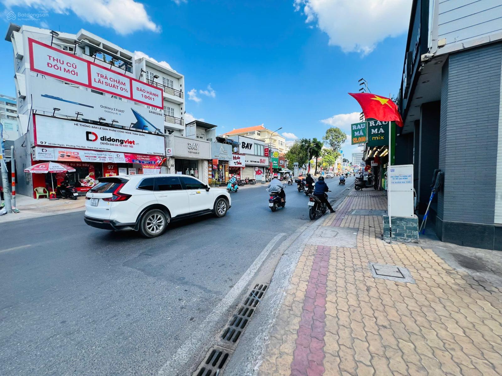 HÀNG HIẾM - MẶT TIỀN KINH DOANH VÕ VĂN NGÂN - NGAY CHỢ THỦ ĐỨC - DÒNG TIỀN 400TR/TH