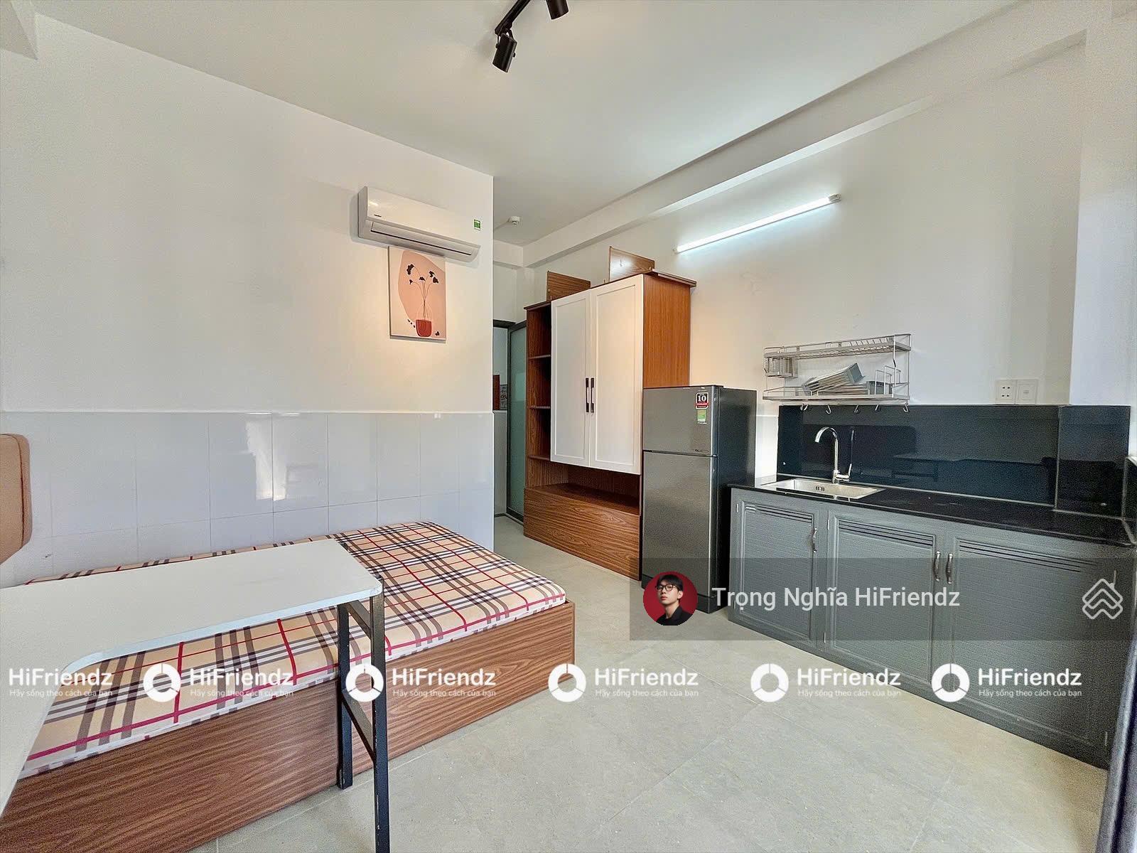 Cho thuê phòng cửa sổ trời nội thất đường Phạm Văn Chiêu - Gò Vấp gần chợ Thạch Đà