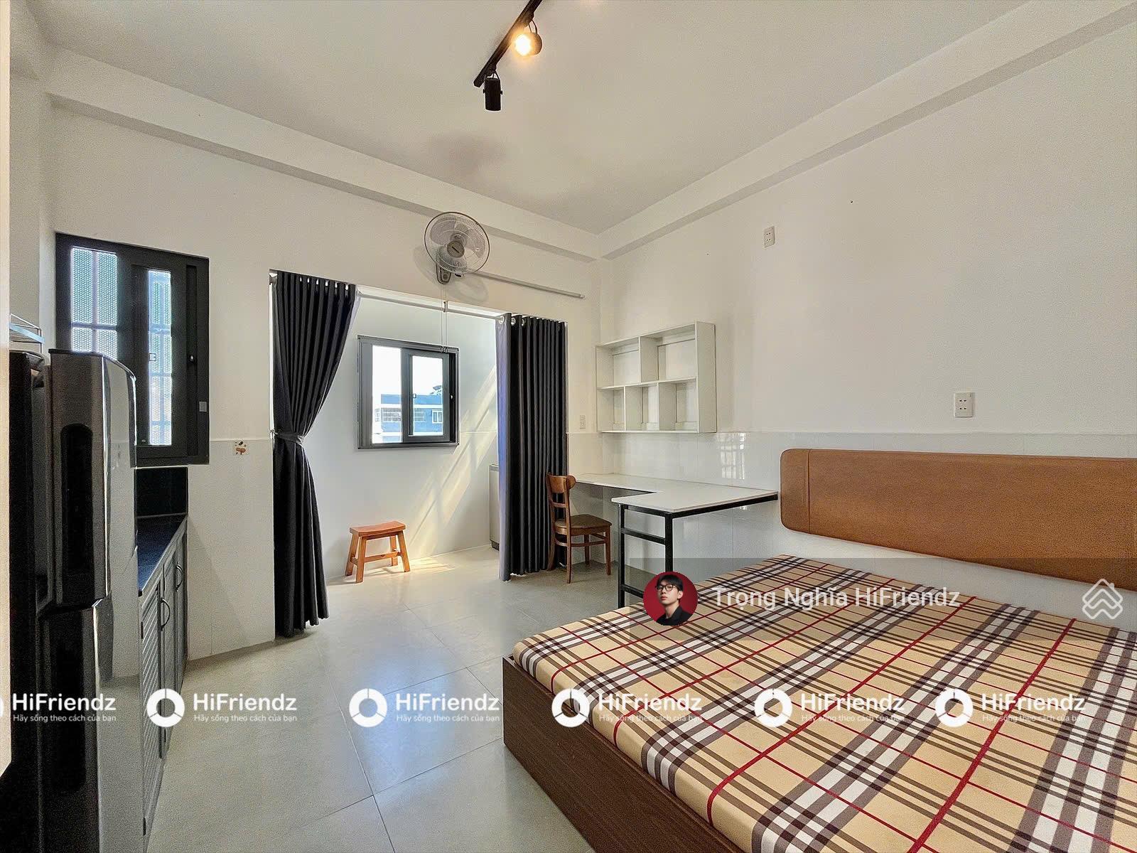 Cho thuê phòng cửa sổ trời nội thất đường Phạm Văn Chiêu - Gò Vấp gần chợ Thạch Đà