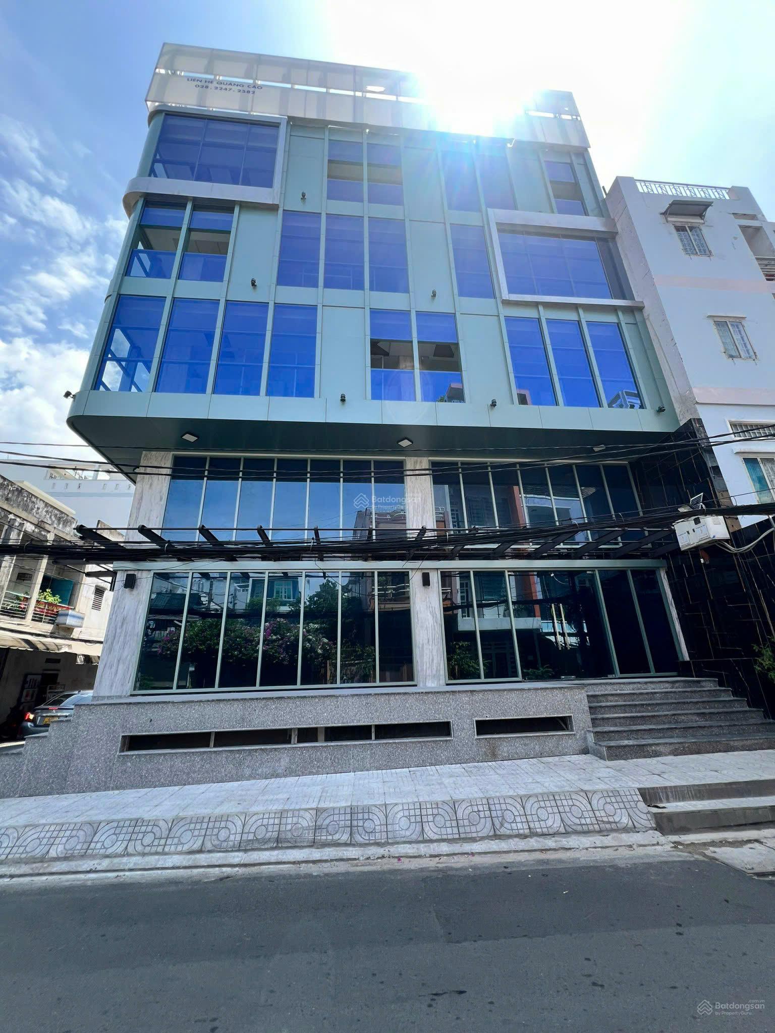 Bán tòa nhà góc 2MT Trương Công Định - Tân Bình -(15x15) - Hầm 7 tầng - HDT 250tr/th - bán 61 tỷ