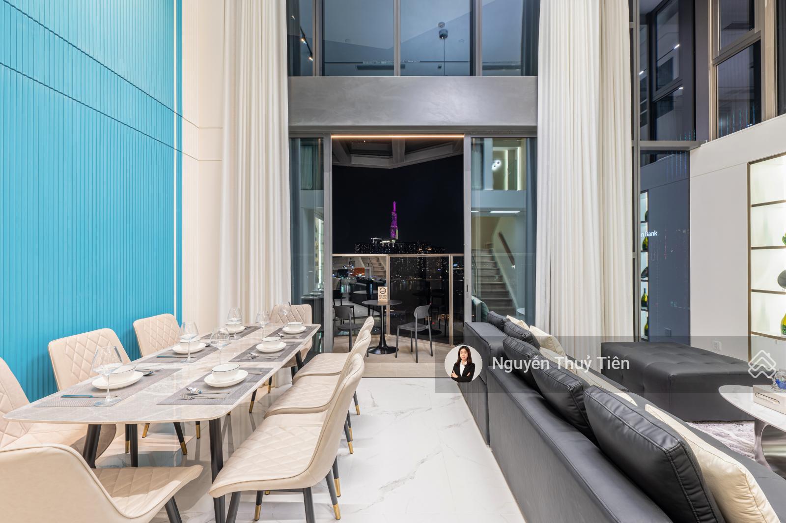 Cho thuê loft pent The Opera 3PN 3WC | 135m2 | view sông công viên Landmark 81