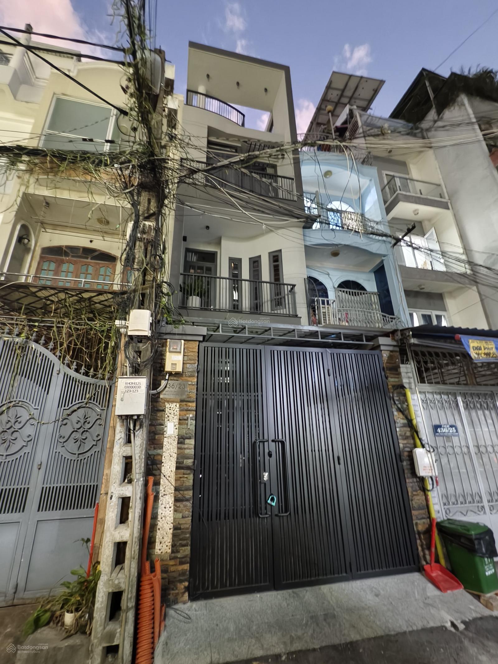 Nhà đẹp 4 tầng x 62m2, 5PN HXH cư xá Nguyễn Trung Trực - khu Lạc Hồng, Lý Hải