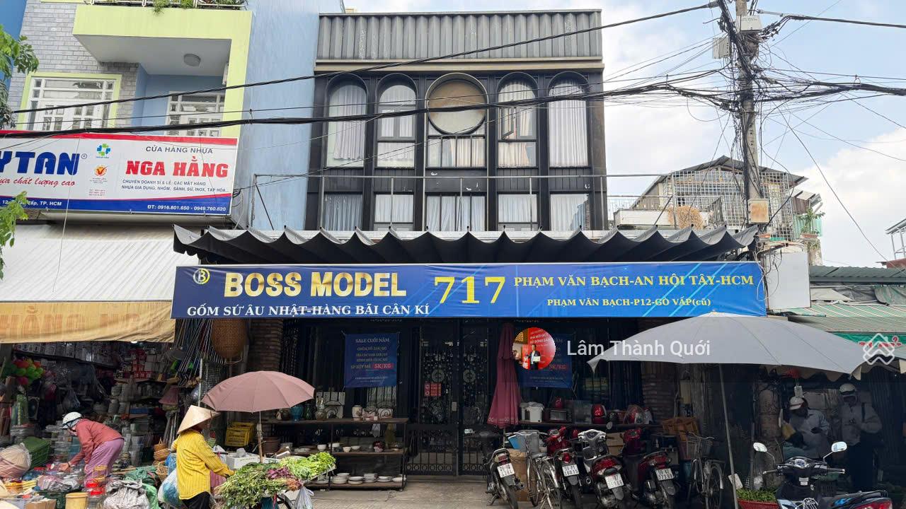 Bán nhà MT Phạm Văn Bạch, 8x35, 255m2, 2 lầu, ngay chợ Phạm Văn Bạch, 34.5 tỷ