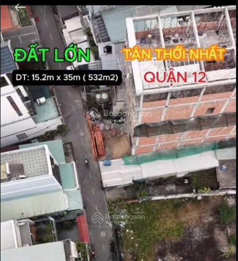 Bán đất gần đường Phan Văn Hớn, phường Tân Thới Nhất, Quận 12