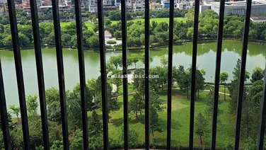 Cho thuê CHCC N01T5 Ngoại Giao Đoàn, 2PN, Full nội thất đẹp, View Hồ, có Slot ô tô gửi hầm.