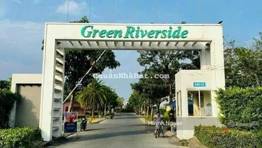 Bán nhà phố hiện đại Green Riverside Huỳnh Tấn Phát, Nhà Bè giá rẻ 7tỷ600 DT 80m2. LH 0909 519 ***
