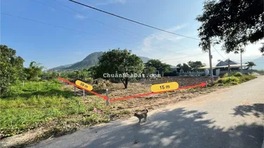 Chỉ 3.3 tr / m2 sở hữu đất xã Cam An Bắc - Cam Lâm, ngang 15 mét mặt tiền, đường quy hoạch 20 mét.
