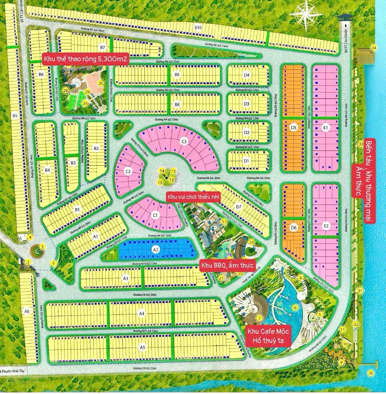 Chủ kẹt tiền bán gấp trước tết 1 nền 80m2, shr dự án Sài Gòn Riverpark, Cần Giuộc. Giá:1ty8