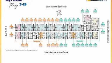 Hot! Sở hữu căn hộ Bcons 2PN giá từ 1,7 tỷ tháp có TTTM tại Bcons Solary cách Ga Metro chỉ 600m