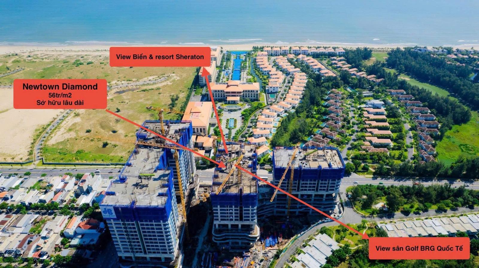 Độc quyền căn 1PN+1 view biển Newtown Đà Nẵng giá tốt, chỉ 850tr ký HĐMB