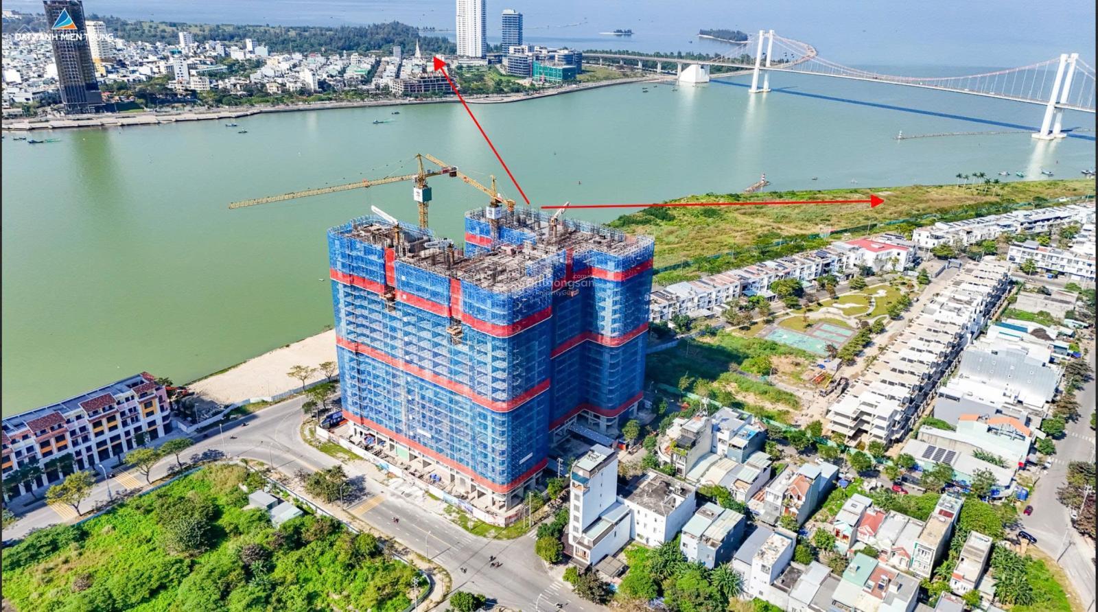 Bán Căn Hộ View Sông Hàn - Cầu Thuận Phước, Diện Tích 72 m2, Sổ Hồng Riêng Lâu Dài
