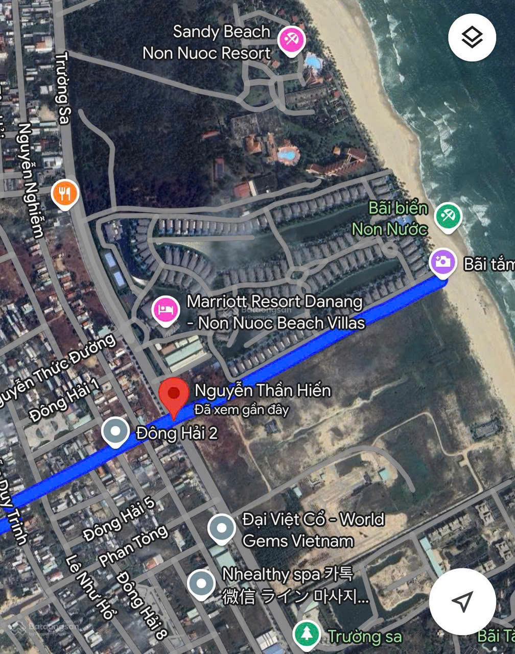 Bán góc 322m2 (16x20) - 2 MT đường 10m5 Nguyễn Thần Hiến, trục thông bãi tắm Đông Hải, Ngũ Hành Sơn