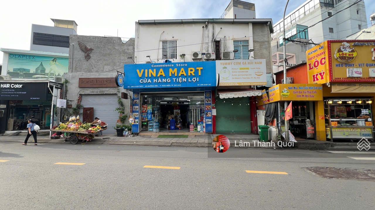 Bán nhà MT 24B Xuân Thuỷ, 11x30, 329m2, 2mt trước sau, nhà cấp 4, 129 tỷ