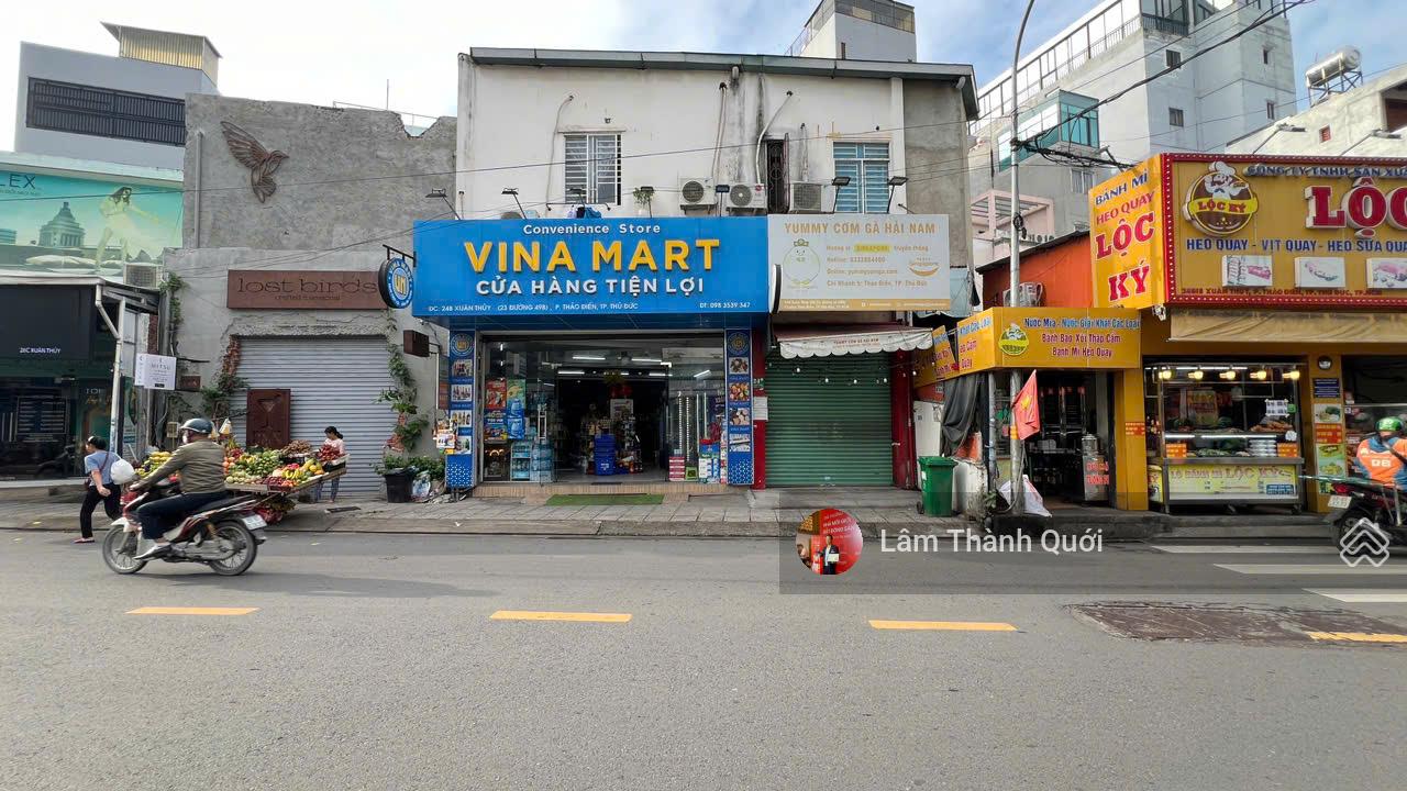 Bán nhà MT 24B Xuân Thuỷ, 11x30, 329m2, 2mt trước sau, nhà cấp 4, 129 tỷ