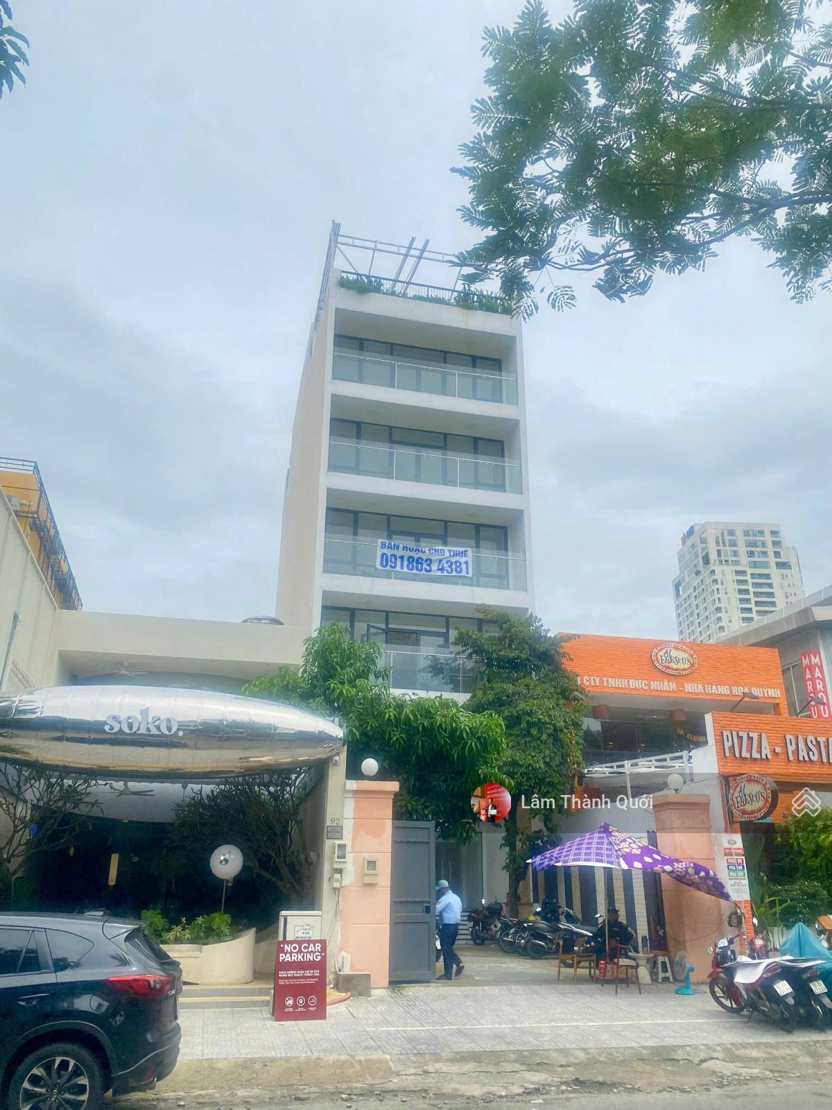 Bán nhà MT 92A Xuân Thuỷ, 7x31m, 1 hầm, 7 tầng, 1005m2 sàn, 150 tỷ